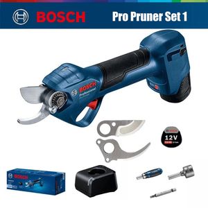 Scharen Bosch Electric Scissors 12V Pro Pruner Cordless Pruning Shears Branch Shears Power Cutting Scissors Power Tool With A Pair Blade
