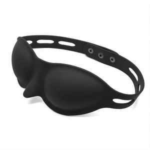 Sex Toy Massager Bdsm Bondage Silicone Eye Mask Blindfold Role Play Restraints Stimulate Adult Games Toys for Couples