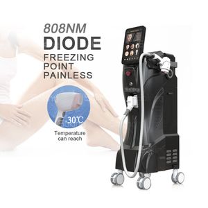 Laser a diodi 808 nm ICE Platinum 755 808 1064nm 3 lunghezze d'onda Laser a diodi per depilazione Macchina attrezzature mediche spa per tutti i colori della pelle tutte le parti del corpo