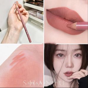 Lip Gloss J/X Professional Nude Peach Color Lip Pencil Lip Liner Lipstick Makeup Waterproof Longlasting Cosmetics 231128