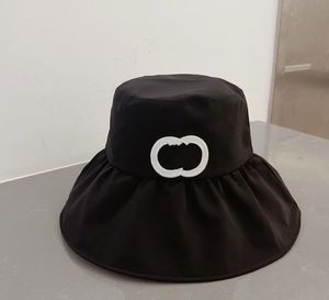 Semplice cappello a tesa larga da donna estivo pieghevole protezione solare visiera cappello foglia di loto cappello da pescatore cappello da sole cappelli stile occidentale