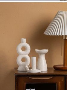 Dekoracyjne figurki ręczne ceramiczne świece puchar kubek uchwyt kubek kreatywny pojemnik dekoracyjny