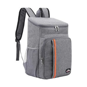 Outdoor Bags 18L Large Capacity Cooler Bag Leakproof Lunch Thermal Backpack Picnic Camping Hiking Storage Shoulder 231127