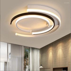 Ceiling Lights Modern Bedroom Lamp Originality Intelligent LED Indoor Chandelier Personality Study Apartment Decorate Luminaires
