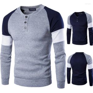 Hoodies masculinos Zogaa 2023 Camisola Moda Tendência Pulôver Costura Temperamento Britânico Y405