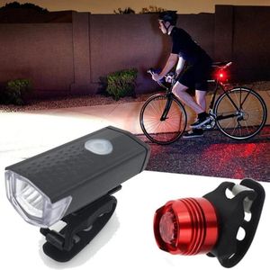 Światła rowerowe Super jasne cykl światła USB LED BEBOOF Waterproofowy przedni tylny ogon do rowerów rowerów