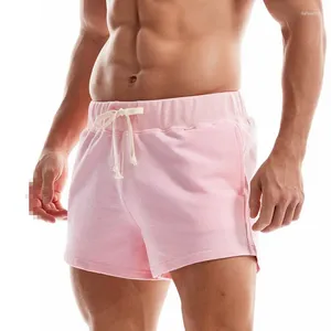 Shorts de corrida algodão fitness ginásio para homens calças curtas verão esporte yoga basquete treino treinamento bermuda com bolso seobean