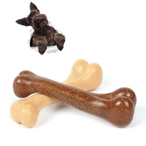 Toys Chew Game Cuidado odontológico quase indestrutível osso de cachorro natural não tóxico brinquedos para pequenos cães de estimação médios grandes