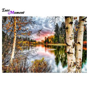 Stitch Ever Moment 2016 Новый продукт River Tree Square Full Drill Diamond Paintor