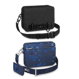 Steamer Messenger Bag Ink and wash designer handbags Grain leather crossbody Square Bags Favorite Multi Fashion pochette249s