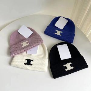 2024 Großhandel Designer Beanie Hut Luxus Strickmütze Damen Mützen Mütze Warme Mode Herren Fischer CEL Hut Hohe Qualität