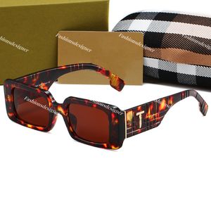 BB Solglasögon Mens Designer Solglasögon Lunettes Gafas de Sol Classic Trend Goggles Rektangulära solglasögon med Box Wholesale Luxury Solglasögon Originalfodral