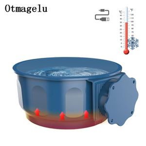 Feeding Winter Heating Suspended Pet Feeder Crate Bowl For Puppies Pet Dog Cat Bowls Food Water Insulation Bowl Food Container For Cage