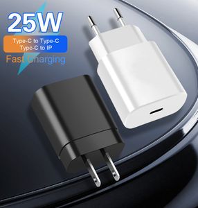 18W/25W PD Fast Charger for iPhone 15 14 13 12 11 Pro iPad mini Samsung S20 Ultra NOTE 20 10 USB Quick Charge Adapter