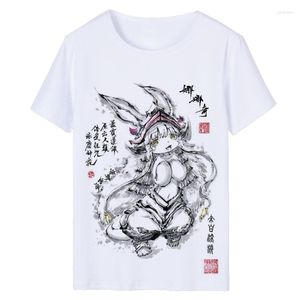 Erkek Tişörtleri Abyss Riko Riko T-Shirt Cosplay Kostüm Anime Erkekler Nanachi Gömlek Kadın Giyim Tees