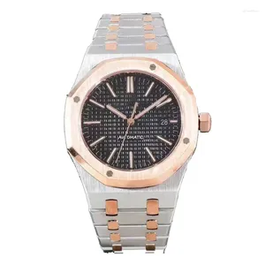 Wristwatches Watches 41mm Movement Watch Automatic Mechanical Stainless Steel Orologi Uomo Waterproof Luminous Luxus Uhren Wrist Designer