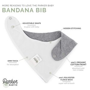 Bibs Burp Cloths Parker Baby Bandana Drool For Boys Girls Unisex Lunar Set Drop Delivery Amawf