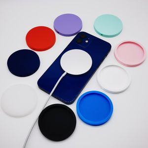 Creative custom logo shape anime anti-shock anti-slip silicone case protect cover for iphone 15 14 13 Magsafe wireless charger