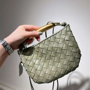 Botteegas Leather Venetta Lady Bag Bags Designer Mini Top Layer Sheepskin Woven Sardines Hand Shoulder Diagonal Women's Purse P76K