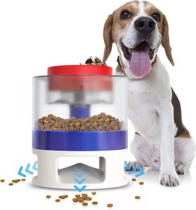 Alimentação criativa imprensa tipo gato e cão dispensador de comida automático alimentador de cães quebra-cabeça brinquedos para cães grandes quebra-cabeças de cães para cães inteligentes