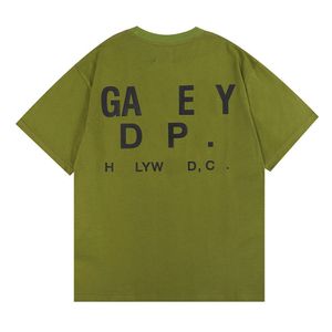 Mens T Shirt Designer Brodery Letter Luxury Rainbow Color Summer Sport Fashion Cord Cord Top Kort ärmstorlek XXL