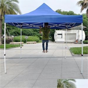 Tents And Shelters Outdoor Tent Top Er Oxford Gazebo Roof Cloth Waterproof Cam Garden Party Awnings Canopy Sun Shelter Only Drop Del Dhlj8