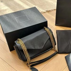 Luxury Handbag Designer Messenger Bags Womens Mens äkta läder crossbody väska bokstäver metallplåt tote handväska fyrkantig väska hdmbags2023