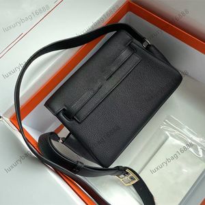新しいショルダーバッグハンドバッグ高品質のデザイナーバッグラグジュアリーバッグメンズデザイナーメッセンジャーバッグユニセックスシルバーメタル女性ハンドバッグ財布クロスボディトップ12Aプレーンサドル