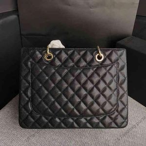 5A luxury designer woman bag crossbody chain Top Quality Caviar Real Leather Sheepskin Luxury Handbags Classic Flap Chain Shopping Computer Crossbody Purses