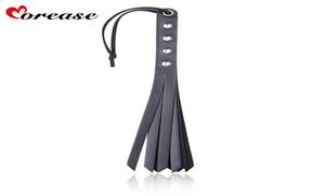 Adult bdsm Game Fetish sex bondage Leather Tail Spanking Paddle Whip Flogger Sex Toys For Couples Women Sexy Policy Knout slave Y16933279