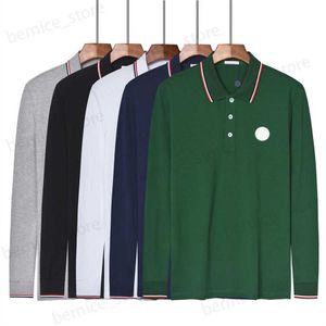 Men's Polos Men's Polos Long Sleeve Shirt Spring Autumn Men Women T Shirts Long-sleeved Shirts Streetwear Casual Man Clothes Tees T230428