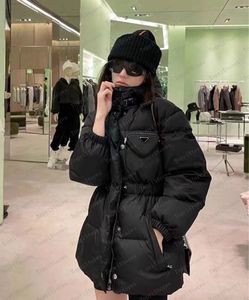 Kvinnorjackor Designer Parkas Puffer Fashion Jacket Zipper Parka Down Coat Windbreaker Warm Casual Top Female Coats