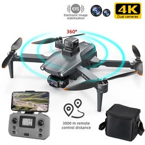 L600 Pro 4K HD 듀얼 카메라 드론 시각 장애물 방지 브러시리스 모터 GPS 5G WiFi RC DRON Professional FPV Quadcopter