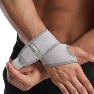 Wrist Support Unisex Guard Band Brace Carpal Tunnel Sprains Strain Gym Strap Sports Pain Relief Wrap Bandage Protective Gear 231128