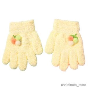 Children's Mittens Cartoon Thick Mitten Baby Mitten for Kid Baby Girl Full Finger Winter Gloves