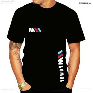 T-Shirt 2023 Bmw m Power Sommer Cato Männer Lustig Lässig Kurz Mouwen Effen Farbe Unisex Rundhals Hip-Hop T-Shirt Sport