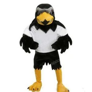 Christmas Eagle Bird Mascot Costume Högkvalitativ Halloween Fancy Party Dress Cartoon Character Outfit Suit Carnival Unisex Outfit Advertising Props