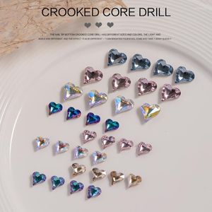 Decorações de arte da unha 20pcs Luxo 3D Crafts Rhinestones Charms Diy Designs Crystal Gems Dangle Manicure Jewelry Diamonds