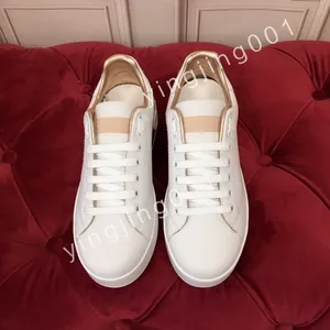 New Top Luxurys 고품질 신발 남자 농구 신발 가죽 여자 여행 흰색 신발 세련된 커플 스포츠 신발 플랫폼