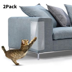 Scratchers 2pcs/Set Couch Cat Scratch Strażnik Mat Scraper Cat Tree Tree Pazur Pat Paw Sofa Ochraniacz dla kotów meble dla zwierząt domowych