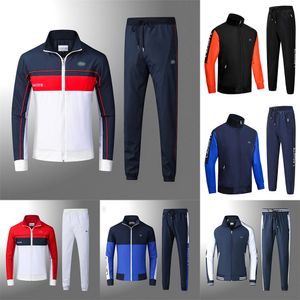 Abito da uomo con cappuccio ricamato in coccodrillo con lettera stampata a maniche lunghe Tute sportive Pullover di marca di moda Felpa con cappuccio da donna con cerniera in coccodrillo Coppia casual