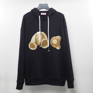 Designer-Kleidung, Herrenmode, Kapuzenpullover, hochwertiges Sweatshirt, Brust, Tierbuchstabe, Hip-Hop, locker, Unisex, Übergröße, 100 % Baumwolle, Kapuzenpullover für Herren und Damen