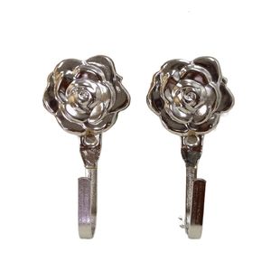 2PCS Antique Curtain Hook Kształt Klątka Klawisza Torebka Haczyka Łazienka Prysznic Haczyk Haczyk do domu Akcesoria Gancho de Cortina de Flor de Peonia