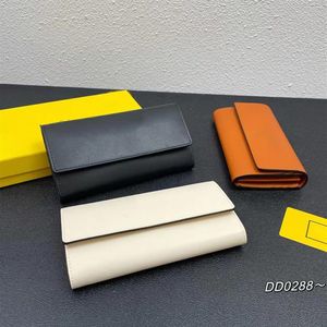 19cm Roma Leather Long Wallet Donne Romas Portafogli Porta Carta Female Borse Borsa della frizione DD 02882530