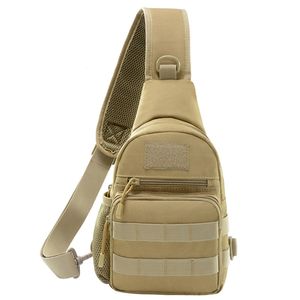 Außenrahmen Packs 2023 Outdoor Brusttasche für Männer Militärischer Taktischer Rucksack Molle Pack Wandern Jagd Angeln Einzelne Schulter 230427