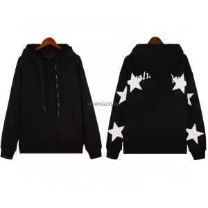 Erkek kapüşonlu kazak eğik basılı yün daire niş moda tasarım retro tarzı hoodies h Kaliteli teknoloji poater kalite spor giyim siyah ABD boyutu S-3XL Top1