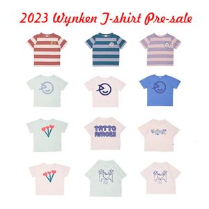 Tshirts SS Wyn Summer Toddler Boy Casual Tshirt Brand Designer Kläder för barn GIRLS ARRIVAL KID SLEEVE TEES TOPS 230427
