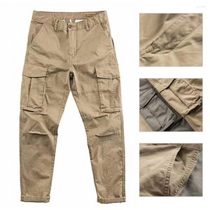 Men's Pants Fabulous Cargo Wear-resistant Young Men Trousers Breathable Loose For Dating