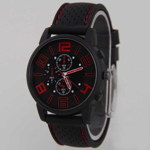 Orologio meccanico con filo per auto in silicone moda sportiva senza ombra interna Tipo di produzione Quarzo da uomo