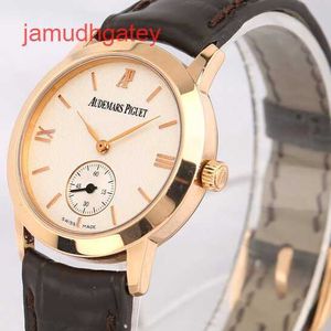 Ap Swiss Luxury Watch Orologio da donna in oro rosa 18 carati meccanico manuale da 29 mm 77233OR 8KIJ